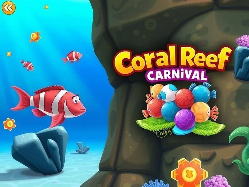 Exploring Azure Bay in Coral Reef Carnival Coral Reef Carnival Gameplay Screenshot