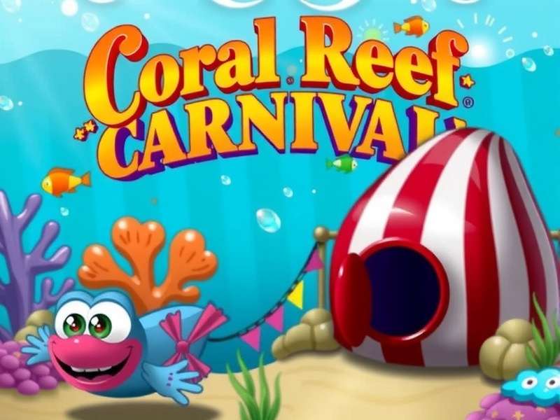 Coral Reef Carnival - Underwater Adventure Game Coral Reef Carnival Game Banner